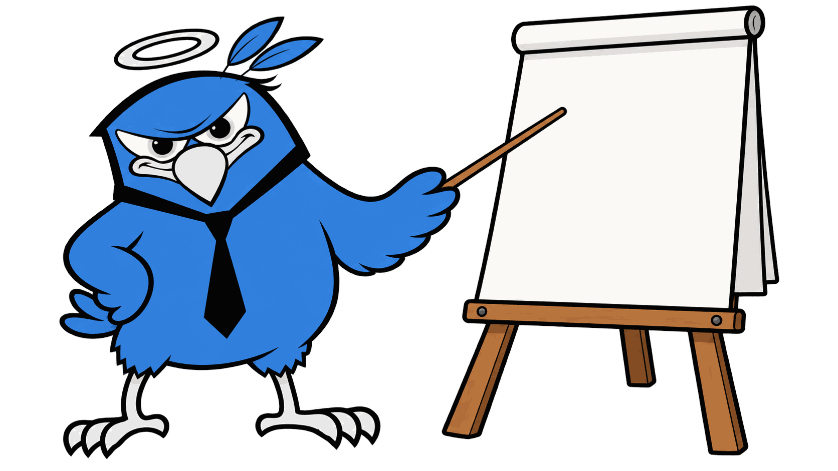 Angelo at his flipchart